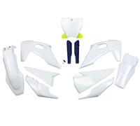 Ufo Husqvarna Tc/fc 2019-2022 Hukit622f-999w Fork Protectors & Plastics Kit Trasparente