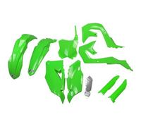 Ufo Kawasaki Kxf 250 2021-2024 Kakit227f-026 Fork Protectors & Plastics Kit Verde