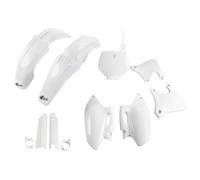 Ufo Yamaha Yzf 400 1998-1999 Yakit290f-999w Fork Protectors & Plastics Kit Bianco