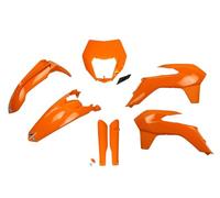 Ufo Ktm Exc 125 15 Ktkit524f@127 Plastics Kit Arancione