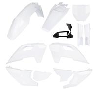 kit plastiche FULL Husqvarna TC FC TX 125 250 300 350 450 2023 - 2024 bianco