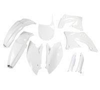 UFO Turkey Kit plastiche e protezioni forcella Kawasaki KXF 450 2009-2011 KAKIT213F-047 Bianco