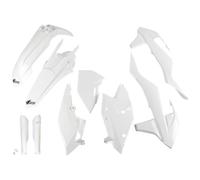 Ufo Ktm Exc/exc-f 2017-2019 Ktkit518f-047 Fork Protectors & Plastics Kit Bianco