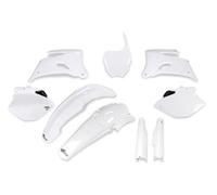 Ufo Yamaha Yzf 250/450 2006-2007 Yakit334f-046 Fork Protectors & Plastics Kit Bianco