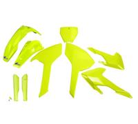 Ufo Husqvarna Tc/fc 2016-2018 Hukit616f-dflu Fork Protectors & Plastics Kit Giallo