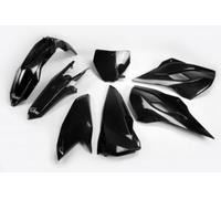 Ufo Husqvarna Tc 250 2016-2016 Hukit617f-001 Fork Protectors & Plastics Kit Nero