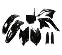 Ufo Kawasaki Kxf 250 2008-2008 Kakit210f-001 Fork Protectors & Plastics Kit Nero