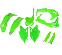 UFO PLAST full kit verde fluoro Kawasaki KXF 250 2017-2017