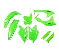 Ufo Kawasaki Kxf 250 2018-2020 Kakit225f-aflu Fork Protectors & Plastics Kit Verde