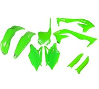 UFO PLAST full kit verde fluoro Kawasaki KXF 450 2016-2017