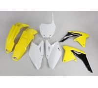 Kit Da Plastica UFO OEM Colore Giallo/Nero/Bianco Suzuki rm-z450 per Moto