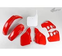 Ufo Honda Cr 125 R 89-90 Hokit098@999 Plastics Kit Rosso