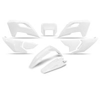 Ufo Husqvarna Te/fe 2024-2024 With Headlight Hukit627-040 Plastics Kit Bianco