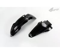 UFO PLAST kit parafanghi per Kawasaki KX 85 2014 > 2023 nero 001