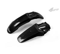 UFO PLAST kit parafanghi restyling per Kawasaki KX 85 2000 > 2012 nero 001