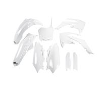 Ufo Honda Crf 250r/450r 2010-2010 Hokit113f-041 Fork Protectors & Plastics Kit Bianco