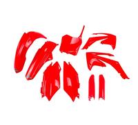 Ufo Honda Crf 250r/450r 2011-2013 No Usa Hokit114f-070 Fork Protectors & Plastics Kit Rosso