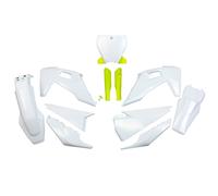 Ufo Husqvarna Tc 125/250 21 Hukit622f@999 Plastics Kit Bianco