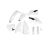Ufo Husqvarna Tc/fc 2014-2014 Hukit613f-041 Fork Protectors & Plastics Kit Bianco