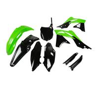 Ufo Kawasaki Kxf 250 2013-2016 Kakit219f-999 Fork Protectors & Plastics Kit Verde