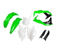 Ufo Kawasaki Kx 250 F 17 Kakit224f@999 Plastics Kit Verde