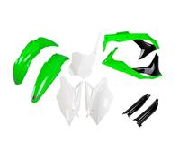 Ufo Kawasaki Kxf 250 2018-2020 Kakit225f-999 Fork Protectors & Plastics Kit Trasparente