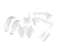 Ufo Kawasaki Kxf 450 2016-2017 Kakit223f-047 Fork Protectors & Plastics Kit Bianco