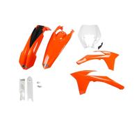 Ufo Ktm Exc 125 12-13 Ktkit521f@999 Plastics Kit Arancione