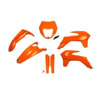 Ufo Ktm Exc 125 15 Ktkit524f@127 Plastics Kit Arancione