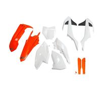 Ufo Ktm Sx/sx-f 2016-2018 Ktkit517f-999k Fork Protectors & Plastics Kit Rosso