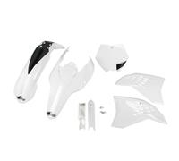 UFO Turkey Kit plastiche completo KTM SX-F 450 2007-2010 Protezioni forcella Bianco
