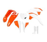 Ufo Ktm Sx/sx-f 2015-2015 Ktkit531f-999w Fork Protectors & Plastics Kit Nero