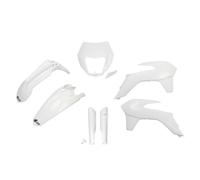 kit plastiche Ktm EXC 125 200 250 300 350 450 500 2014 - 2016 bianco portafaro