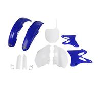 Ufo Yamaha Yz 125 05 Yakit301f@999 Plastics Kit Bianco,Blu