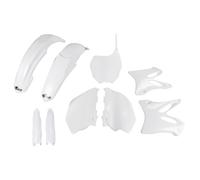 Ufo Yamaha Yz 125/250 2008-2014 No Usa Yakit302f-046 Fork Protectors & Plastics Kit Bianco