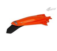 Parafanghi Posteriore UFO + Portatarga Con LED Arancione KTM EXC / Exc-F per