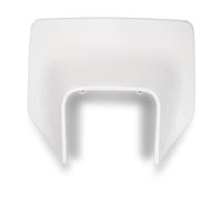 UFO Plast Plastica portafaro Husqvarna 250 FE 2017-2019 anteriore Bianco