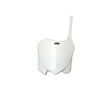 UFO PLAST portanumero anteriore bianco Honda CRF 450R 2009-2012
