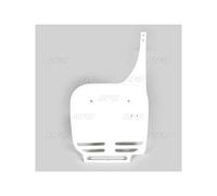 UFO PLAST portanumero anteriore bianco Kawasaki KX 60 1984-2004