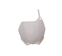 UFO PLAST portanumero anteriore bianco Yamaha YZ 125 2002-2014