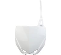 UFO PLAST portanumero anteriore bianco Yamaha YZ 65 2019-2024