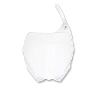 UFO PLAST portanumero anteriore bianco Yamaha YZF 450 2010-2017