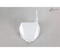 UFO PLAST portanumero anteriore per Suzuki RM 250 2001 > 2023 bianco 041