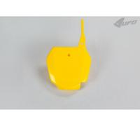 UFO PLAST portanumero anteriore per Suzuki RM 85 2000 > 2023 giallo 101