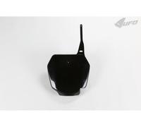 UFO PLAST portanumero anteriore per Suzuki RM 85 2000 > 2023 nero 001