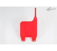 UFO PLAST portanumero anteriore rosso Honda CR 250 1989-1989