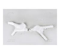 UFO PLAST PROTEZIONI TELAIO PLASTICA BIANCO HONDA CR 125 1991-1992