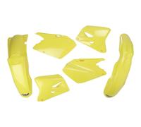 UFO Plastikkit Adatto Per Suzuki RM 125 250 01-02 Giallo/Bianco