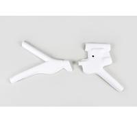 UFO Rahmenschutz Frame Guards Per Honda Xr 600 R 88-02, Bianco, 2 Pezzi