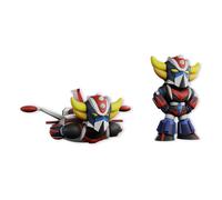 Plastoy – Set di 2 figurine – Goldorak e Piattino – PVC 7 cm – In piedi